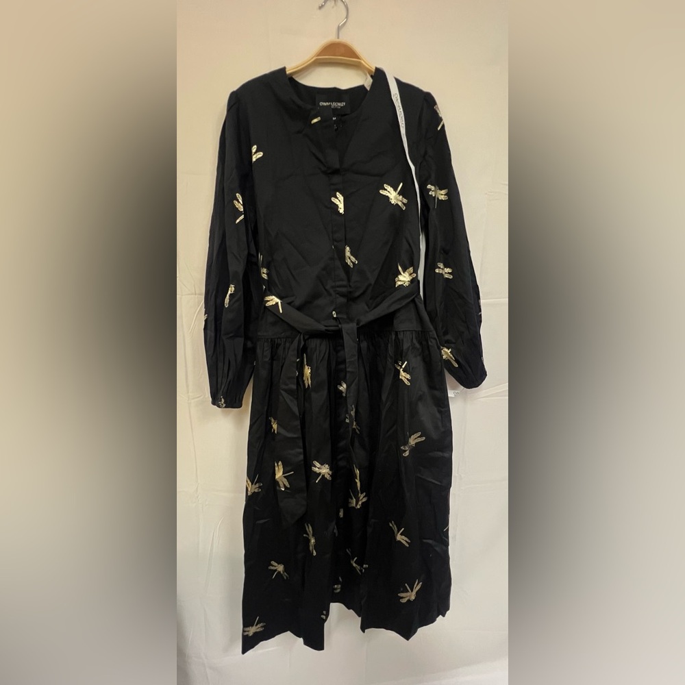 NEW Cynthia Rowley evermore cotton sateen shirt dress size: M - Picture 8 of 8